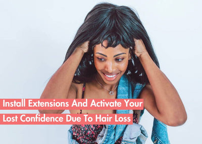 Reclaiming Confidence: Navigating Hair Loss with Hair Extensions and Wigs