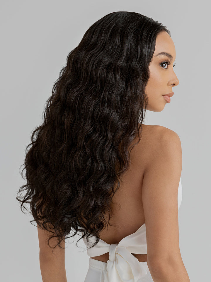 Lotus Wavy Closure Wig